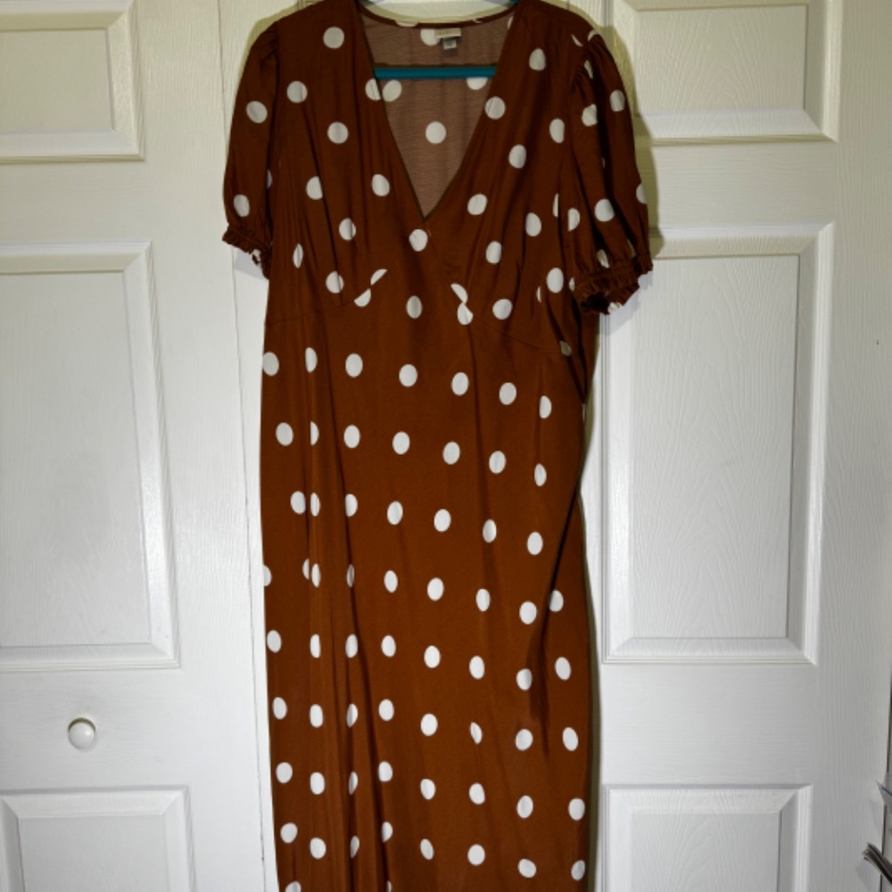 A.New Day Target Women's Midi Dress Size XXL - Picture 3 of 7